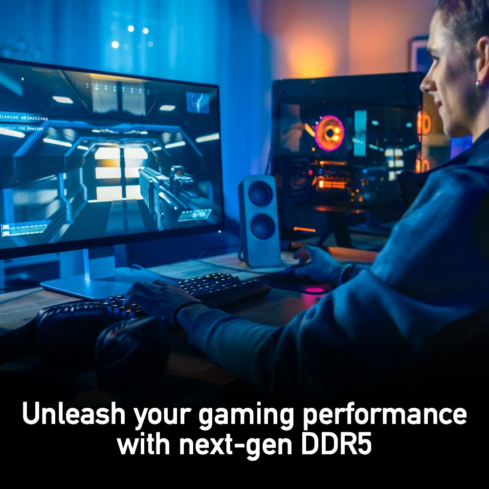 Lexar Memória de desktop ARES RGB DDR5 de 32 GB (2 x 16 GB) 6000MT